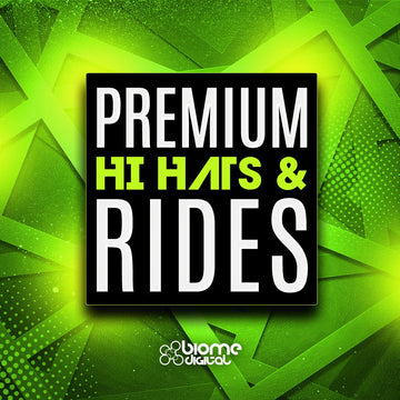 Premium Hi Hats and Rides (Drum Samples) - New Loops